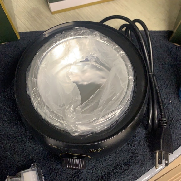 NIB Eden Zephyr Hard Wax Warmer Total Waxing Kit Black - Picture 5 of 12